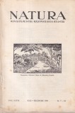 Cumpara ieftin Revista Natura pentru raspandirea stiintei, Anul XXXVII, Nr. 7-10, 1948, Limba Romana, Brosata, 16 x 24 cm, 30 pagini