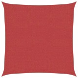 Cumpara ieftin Panza parasolar, rosu, 2x2 m, HDPE, 160 g/m&sup2;