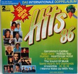 Various &lrm;&ndash; Hits '86 (Das Internationale Doppelalbum) NM / NM dublu vinil, 2 x LP discuri vinil euro house _ Ariola, Germania , 1986