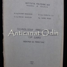 Tehnologia Prelucrarii Pe Strunguri Automate Monoax De Tip Saro