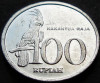 Moneda exotica 100 RUPII - INDONEZIA, anul 1999 * cod 5331, Asia, Aluminiu