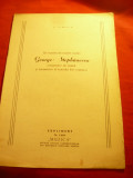 V.Tomescu -George Stefanescu -Compozitor , intemeietor Teatru Liric..1954, 15pag