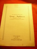 V.Tomescu -George Stefanescu -Compozitor , intemeietor Teatru Liric..1954, 15pag