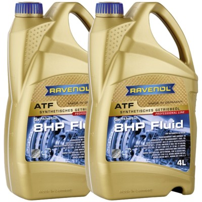 Pachet 8 litri ulei Ravenol ATF 8HP Fluid pentru transmisie automata foto