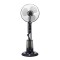 Ventilator cu pulverizator Beper, 75 W, 3 l, 3 trepte, 3 functii, Negru