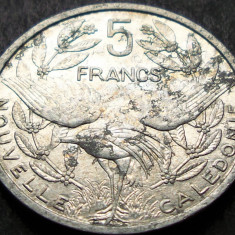 Moneda exotica 5 FRANCI - NOUA CALEDONIE, anul 2008 * cod 1529 B = depunere