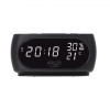 Ceas Desteptator Digital Adler AD1186 cu LED, Termometru, Umiditate, Alarma, Data, Functie Snooze, 2 Niveluri Luminozitate