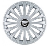 Set 4 Capace Roti, potrivite jantelor de R14, pentru Dacia, model dino cromat, Autohelix MSA