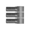 65483 STHOR Set 3 biti profil lat SL8, prindere hexagonala 1/4&amp;quot;, lungime 25 mm
