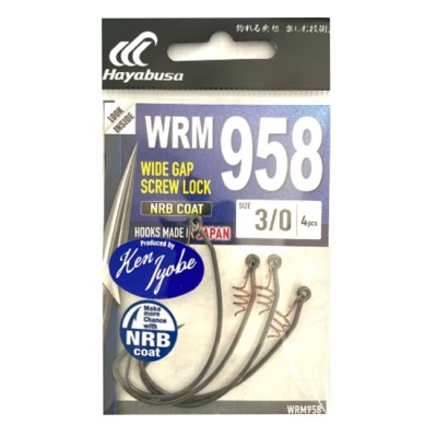 CARLIGE HAYABUSA WIDE GAP SCREW LOCK WRM 958 NR 4/0 4 BUC foto