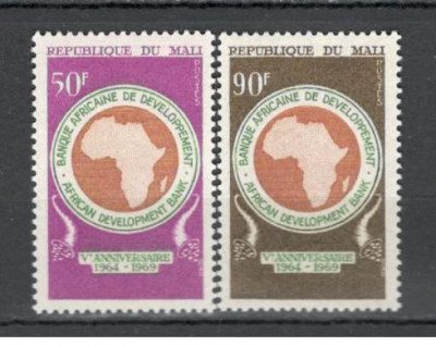 Mali.1969 5 ani Banca Africana de Dezvoltare DM.68 foto