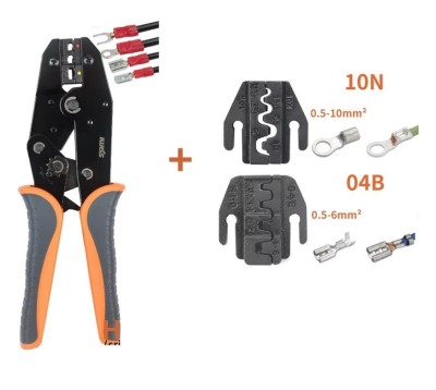 Cleste sertizat multifunctional 3 tipuri de falci matrite foto