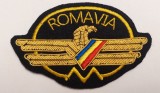 Emblema, ecuson sapca pilot aviator ROMAVIA