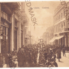 5067 - CRAIOVA, street Unirii, Romania - old postcard - used