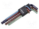 Set chei imbus sferice ProTanium&reg; BONDHUS, oţel ColorGuard&trade;