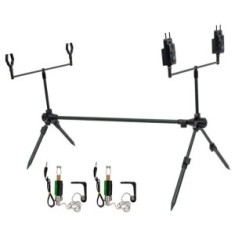 Rod Pod Kit Carp Expert Advancer 2 Avertizori 2 Swingere foto