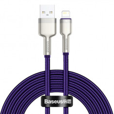 Cablu Baseus Cafule Lightning 2m, violet foto