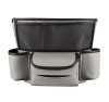 Organizator auto, multifunctional, 6 compartimente depozitare, compatibil cu orice masina, compartiment poseta, montare intre scaune, Gri