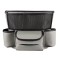 Organizator auto, multifunctional, 6 compartimente depozitare, compatibil cu orice masina, compartiment poseta, montare intre scaune, Gri