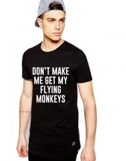 Tricou negru barbati - Flying Monkeys - XL