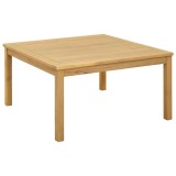 vidaXL Masă de cafea Acacia deschis 85 x 85 x 45 cm 42026780