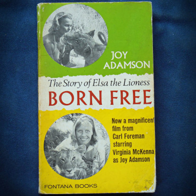 BORN FREE - THE STORY OF ELSA THE LIONESS - JOY ADAMSON foto