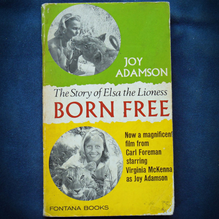 BORN FREE - THE STORY OF ELSA THE LIONESS - JOY ADAMSON