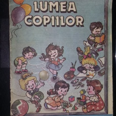 Revista veche pentru copii,,LUMEA COPIILOR,,Stare cum se vede,T.GRATUIT