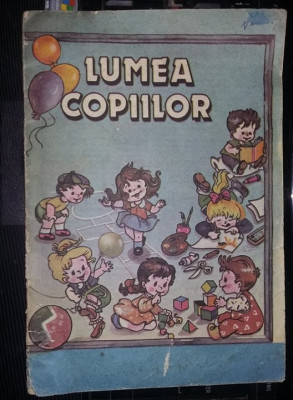 Revista veche pentru copii,,LUMEA COPIILOR,,Stare cum se vede,T.GRATUIT foto