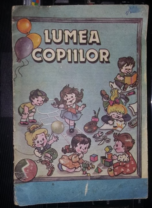 Revista veche pentru copii,,LUMEA COPIILOR,,Stare cum se vede,T.GRATUIT