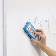 Burete Tabla Magnetica LF, Learn Something New, Bleu, 11x2.5x6.5 cm foto