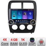 Navigatie Dodge Caliber 2010-2012 Kit-caliber Edotec 4+64 10.5 inch Incell 1K android Wifi 5Ghz gps internet S