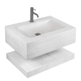 Lavoar suspendat cu raft Rea Apollo Muralto Roma 70
