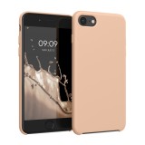 Husa Kwmobile pentru Apple iPhone 8/iPhone 7/iPhone SE 2, Crem, Silicon, KWM0000085I140C, Carcasa