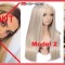 Peruca US superba blond sandre ombre suvite calitate exceptie 70cm+bonus plasă