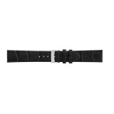 Curea Ceas Morellato Piele Naturala Reciclata Neagra Imprimeu Crocodil 18mm 20mm 22mm