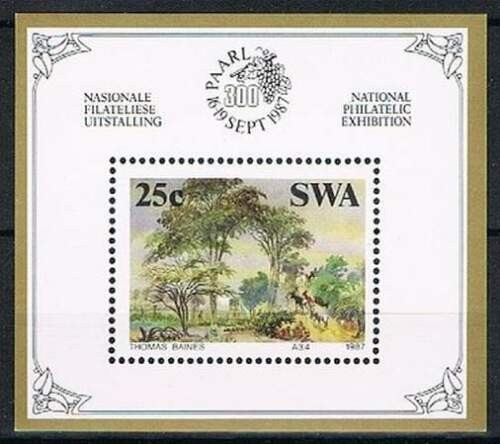 Africa de Sud-Vest - 1987 Historic Southwest Africa colita neuza