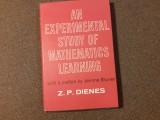 AN EXPERIMENTAL STUDY OF MATHEMATICS LEARNING by Z.P. DIENES , 1968