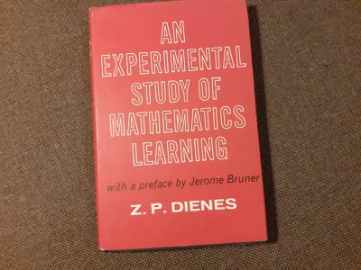 AN EXPERIMENTAL STUDY OF MATHEMATICS LEARNING by Z.P. DIENES , 1968 foto