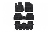 Mochete din cauciuc specifice, potrivite pentru Hyundai Santa Fe Hybrid 4x4 dupa 2020, 7 locuri, set de 4 piese, culoare neagra Performance AutoTuning