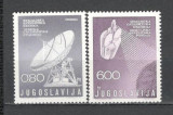 Iugoslavia.1974 Prima transmisiune prin satelit SI.370, Nestampilat