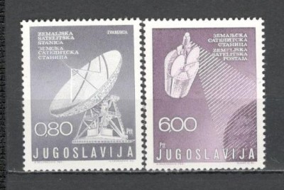 Iugoslavia.1974 Prima transmisiune prin satelit SI.370 foto