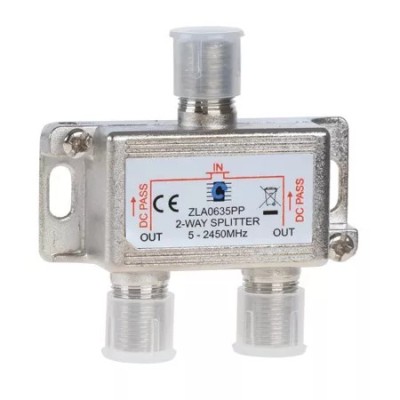 Spliter 2 cai 5-2450Mhz Power Pass Cabletech ZLA0635PP foto