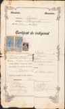 A528 Certificat de indigenat, Leon Sauciuc, 1923, județul Storojineț