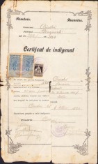 A528 Certificat de indigenat, Leon Sauciuc, 1923, județul Storojineț
