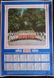 NI371 Calendar de perete ADAS 1981