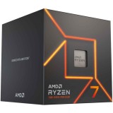 Procesor Ryzen 7 7700 3.8GHz Box Socket AM5, 8c/16t, cache 40MB, 65W, AMD