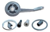 Cumpara ieftin Maneta schimbator dreapta SRAM X9, argintie, ansamblu pull lever