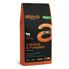 Alleva NATURAL dog chicken &amp;amp;amp; pumpkin adult maxi 12 kg foto