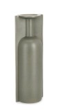 Cumpara ieftin Vaza flori ceramica gri Izumo 13x9.5x35.5 cm